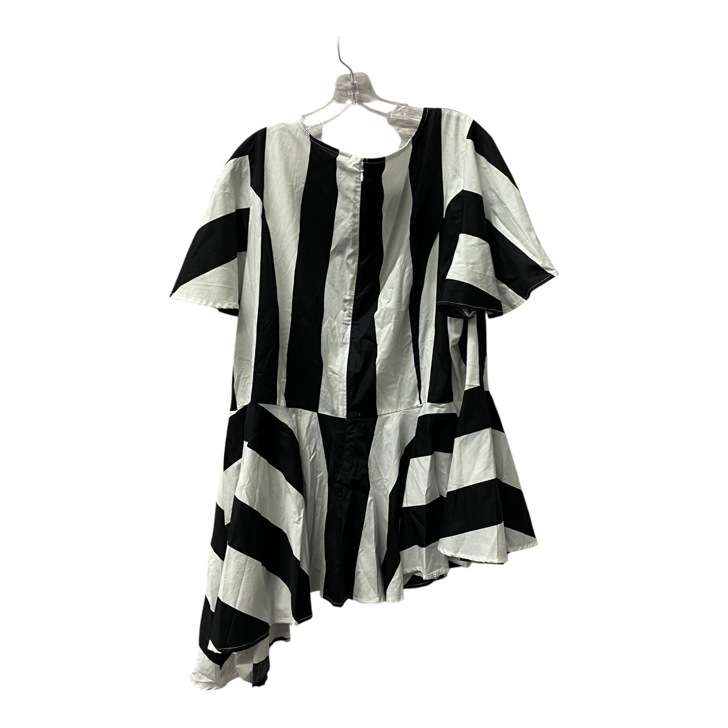 Top Ss By Lane Bryant In Black & White, Size:4X