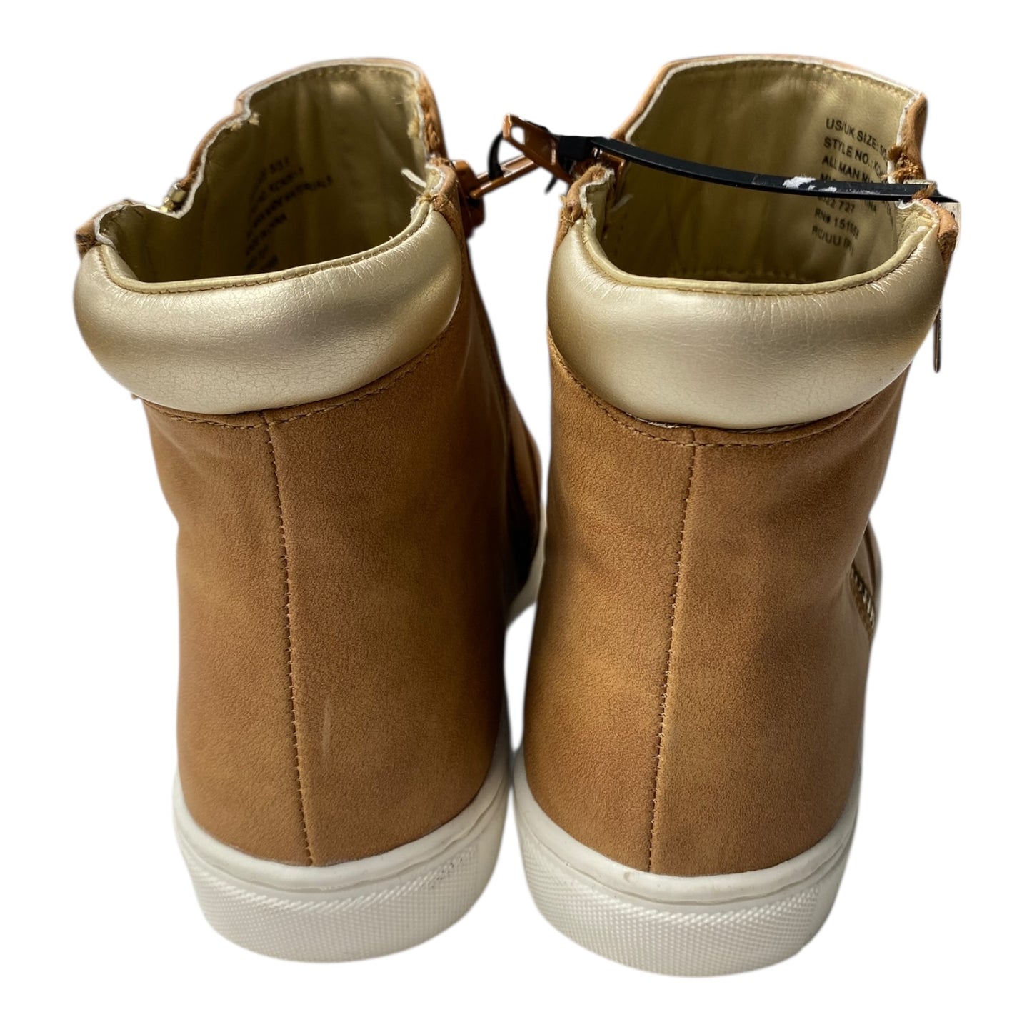 Boots Ankle Flats By Kenneth Cole In Brown, Size:5