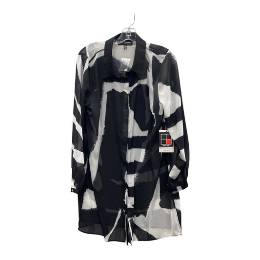 Top Ls By Cme In Black & White, Size:L