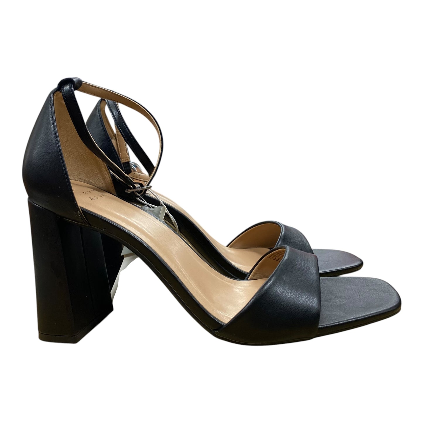 Sandals Heels Block By A New Day In Black, Size:10