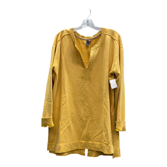 Top Ls By Pilcro In Yellow, Size:Xl