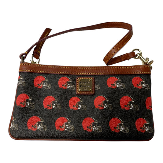 Wristlet Designer By Dooney And Bourke In Brown, Size:Medium