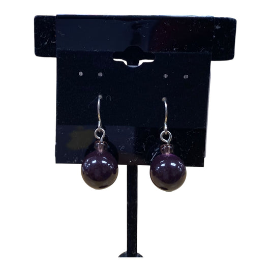 Earrings Dangle/Drop  In Purple