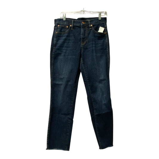 Jeans Straight By J. Crew In Blue Denim, Size:8