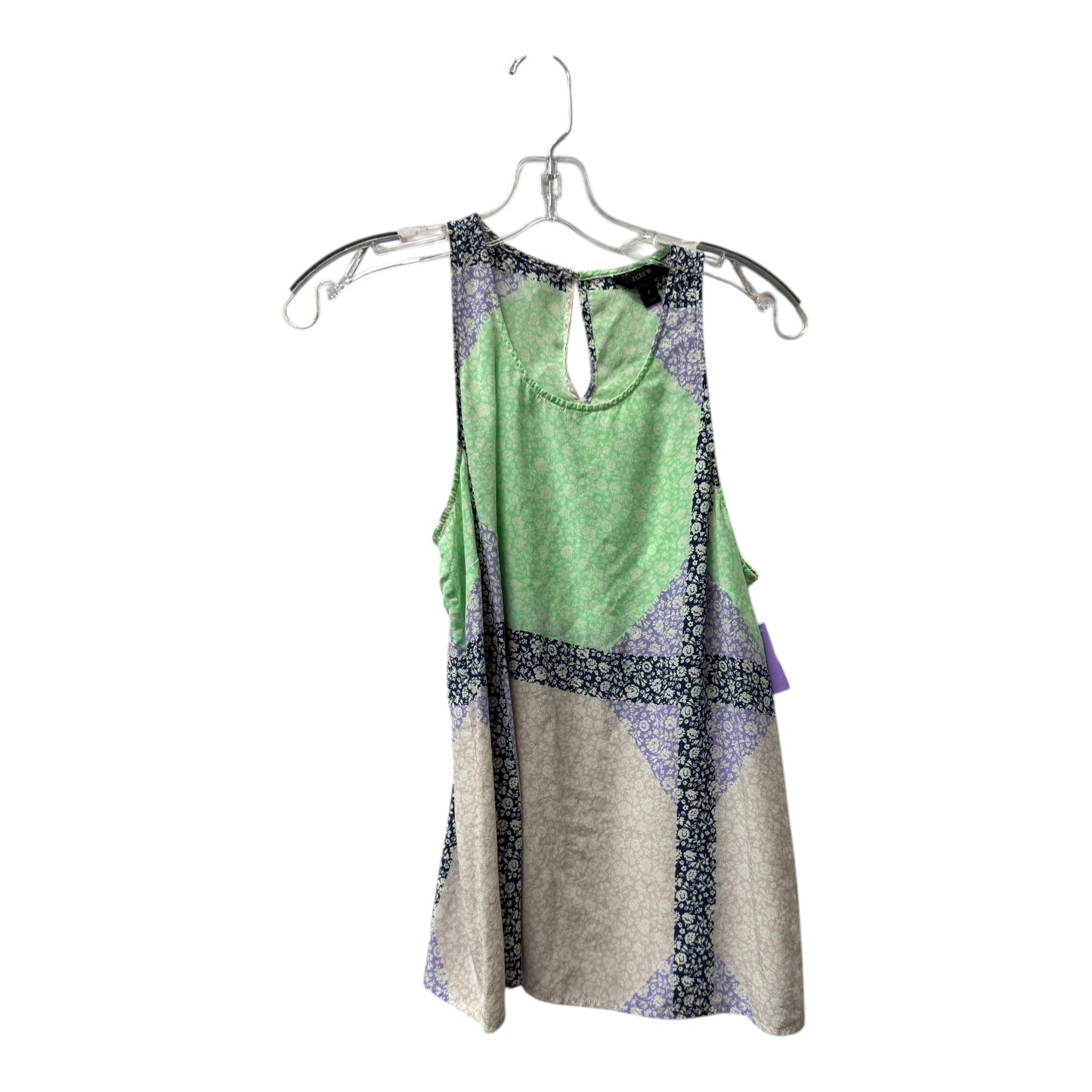 Top Sleeveless By J. Crew In Green, Size:S