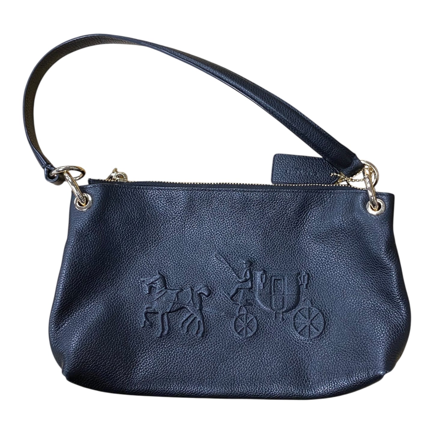 Handbag Designer By Coach In Black, Size:Small as is!!