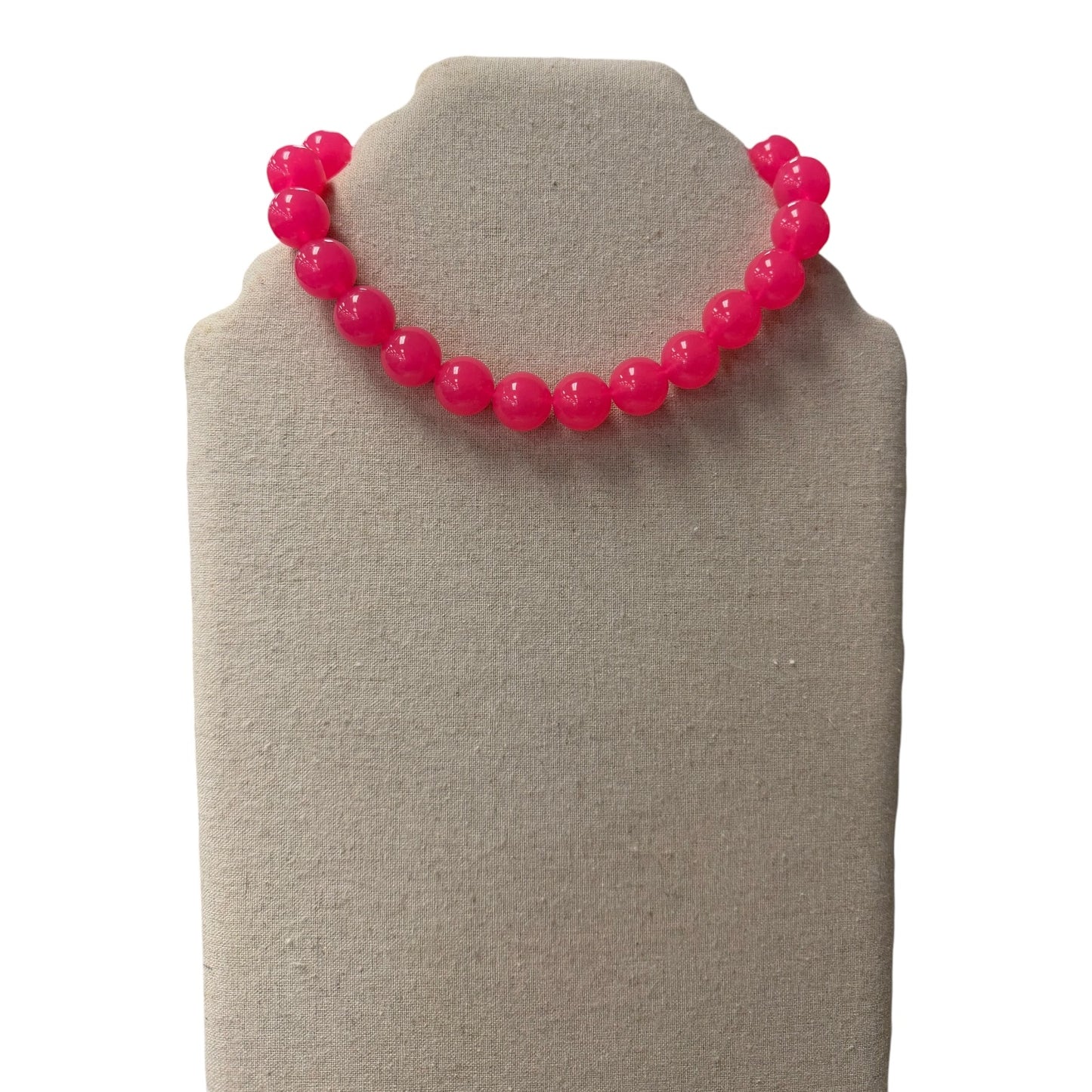 Necklace Statement By Cme In Pink