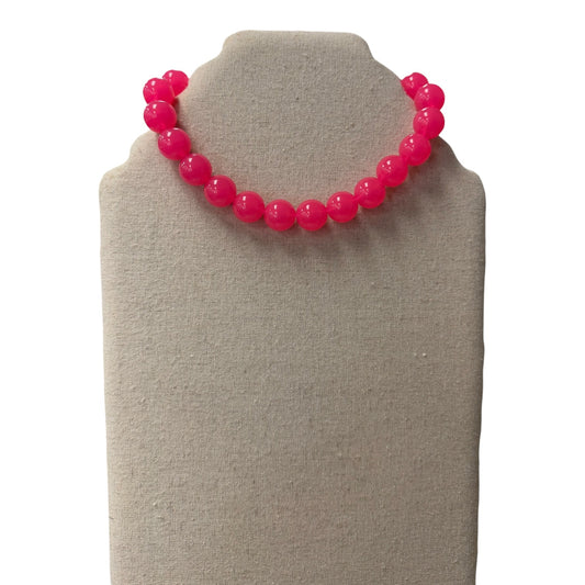 Necklace Statement By Cme In Pink