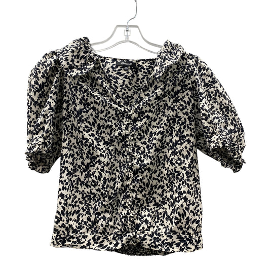 Top Ss By Madewell In Blue & Cream, Size:Xxs