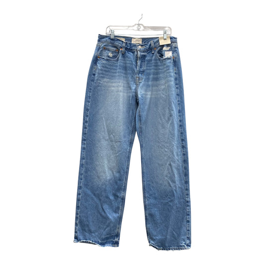 Jeans Wide Leg By Universal Thread In Blue Denim, Size:10