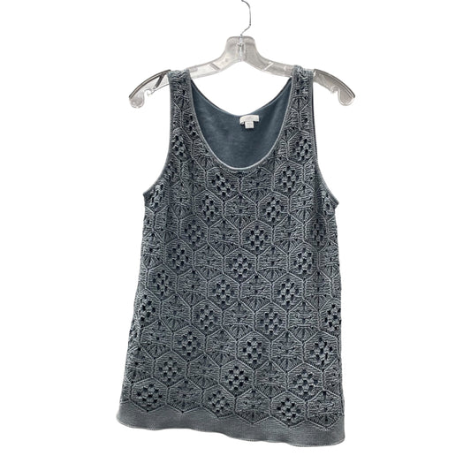 Top Sleeveless By J. Jill In Blue, Size:S