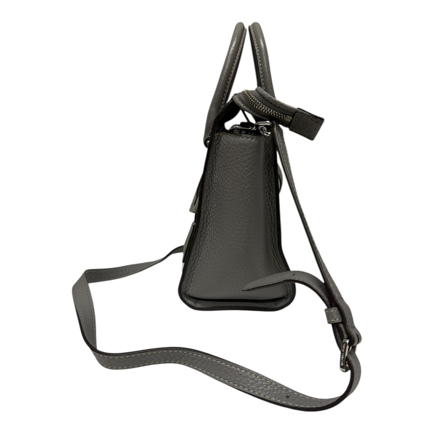 Crossbody Designer By Michael Kors In Grey, Size:Medium