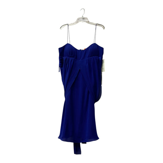 Dress Party Long By Sl Fashions In Blue, Size:18