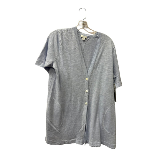 Sweater Cardigan By J. Jill In Blue, Size:Mp