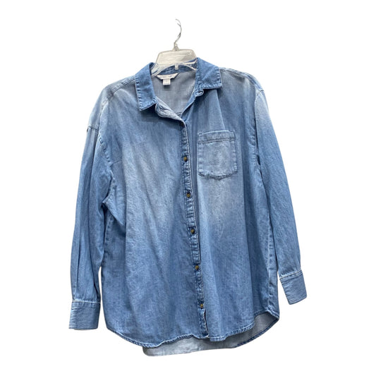 Top Ls By Old Navy In Blue, Size:M