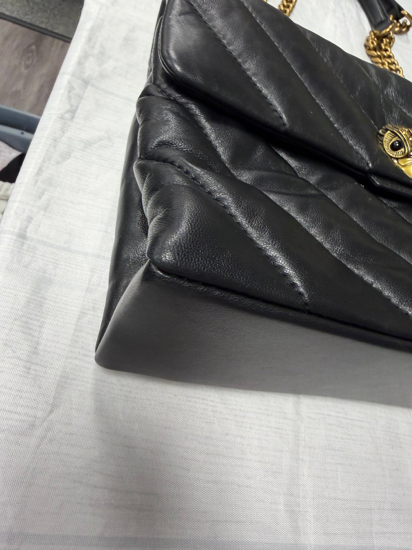 Handbag By Kurt Geiger London In Black, Size:Medium