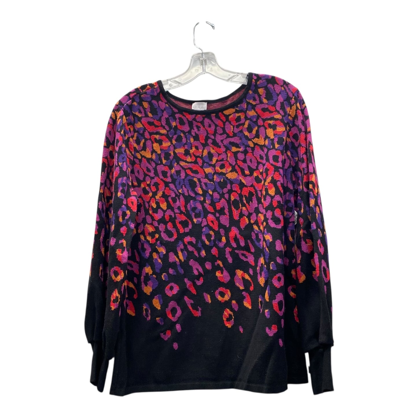 Sweater By Chicos In Purple, Size:Xl