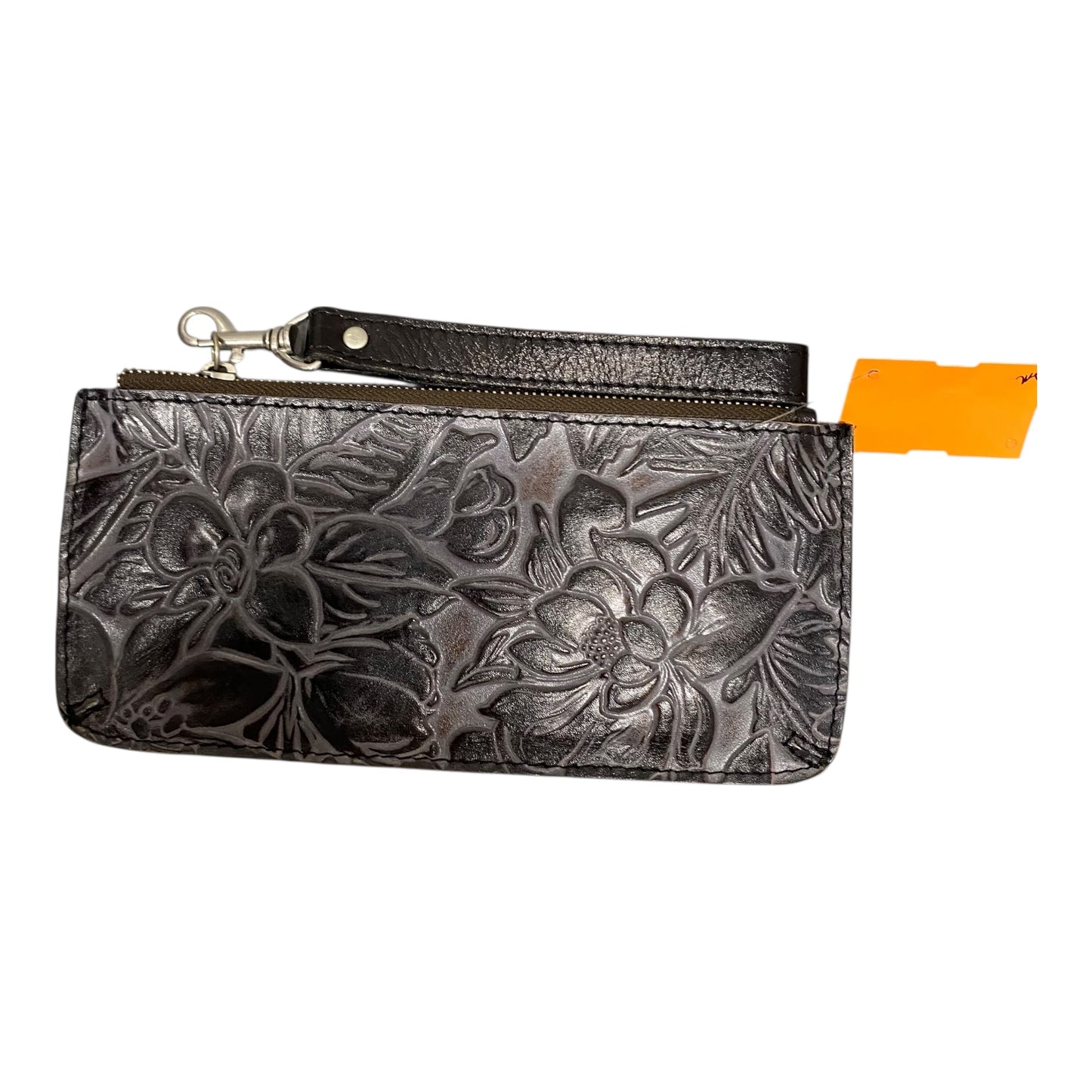 Wristlet Designer By Patricia Nash In Grey, Size:Medium