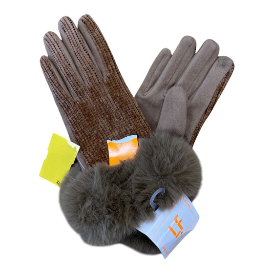 Gloves By Love fashion In Brown