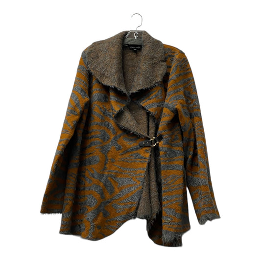 Sweater Cardigan By Black Rivet In Grey, Size:Xl