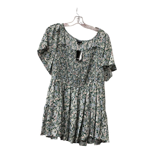 Top Ss By Torrid In Blue, Size:2X