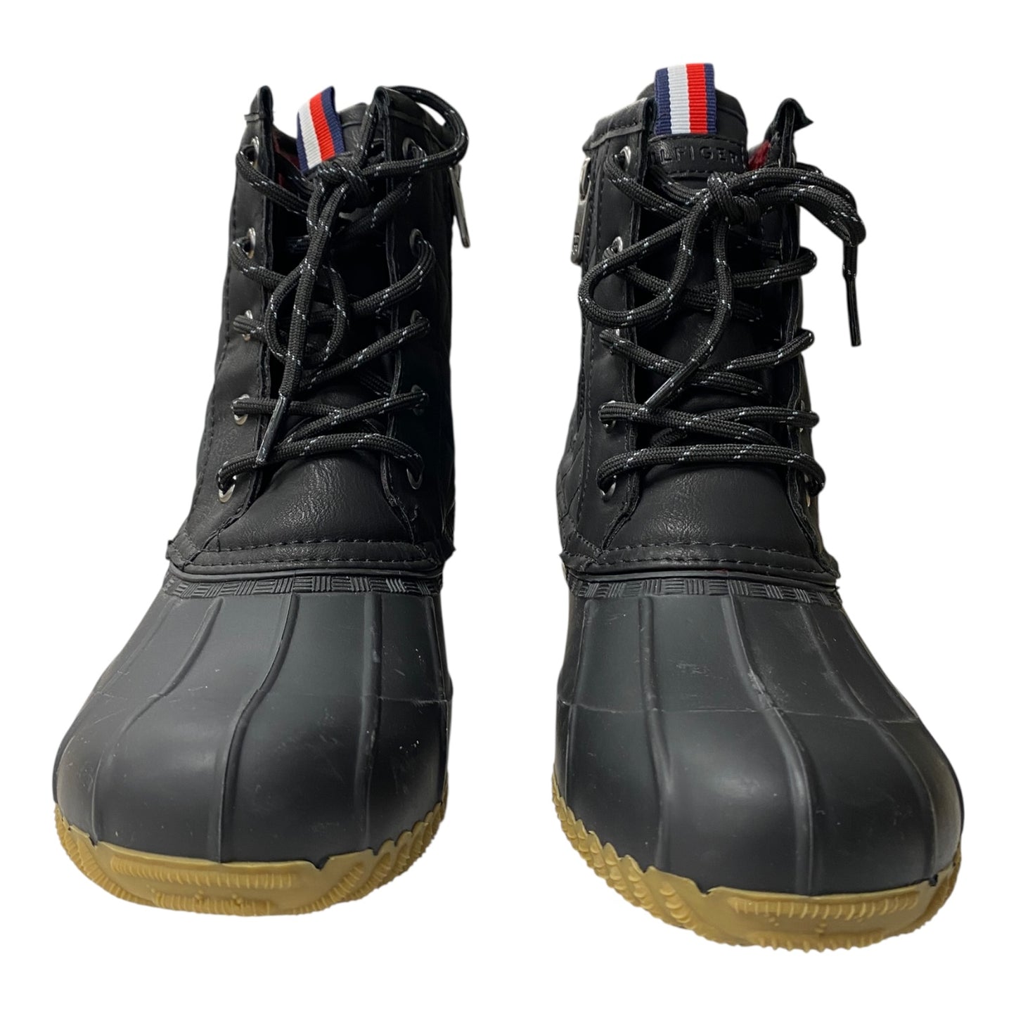Boots Rain By Tommy Hilfiger In Black, Size:9