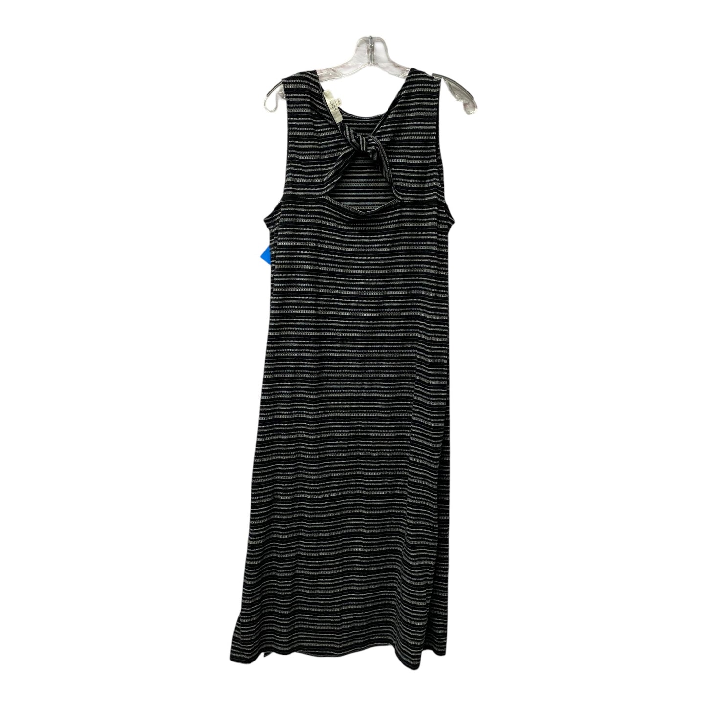 Dress Casual Maxi By Loft In Black, Size:Xl