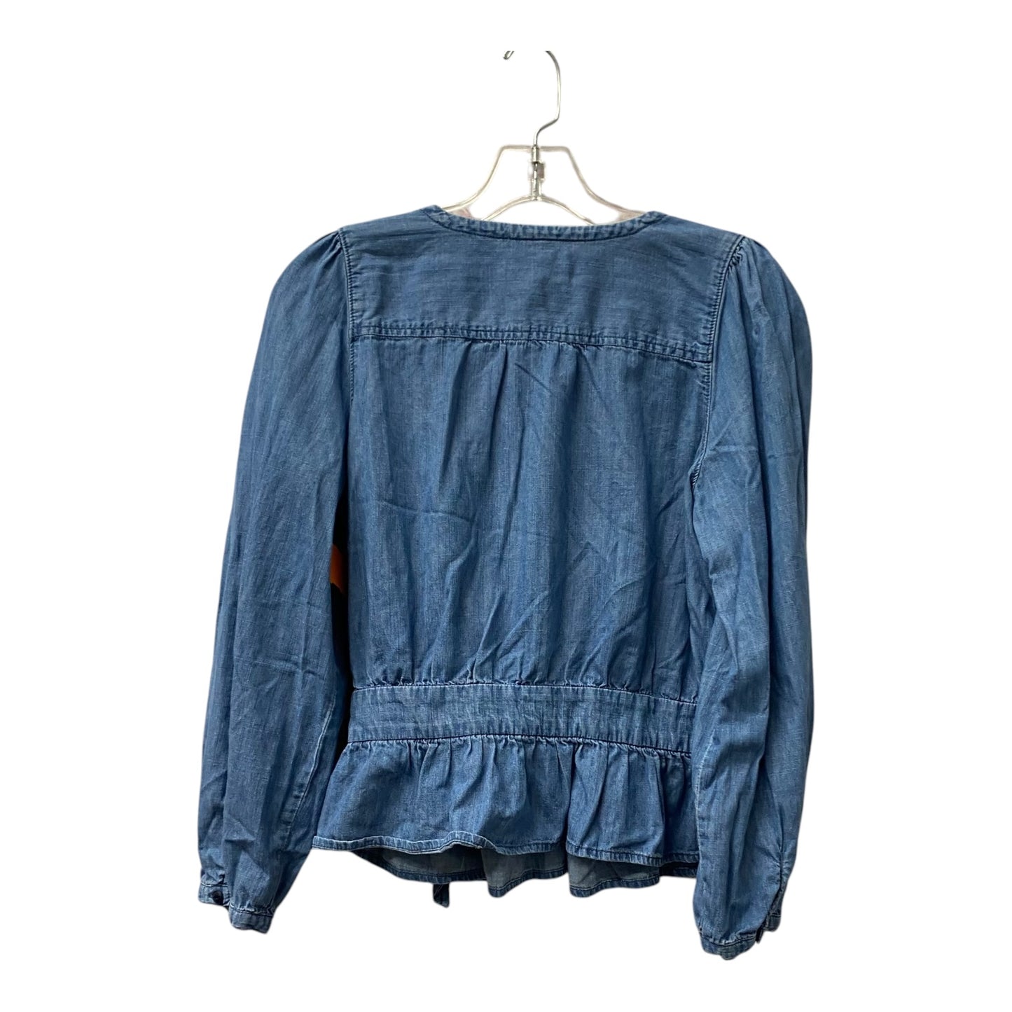 Top Ls By Madewell In Blue Denim, Size:M