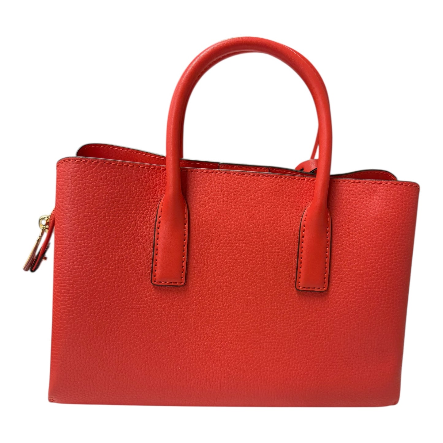 Handbag Designer By Michael Kors In Orange, Size:Medium