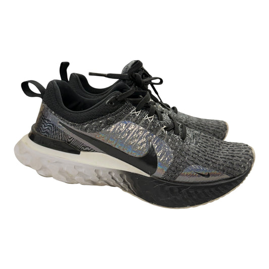 Shoes Athletic By Nike In Black & Grey, Size:8