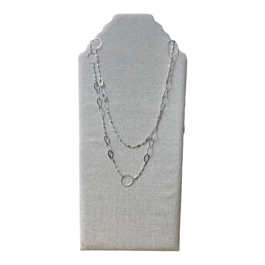 Necklace Layered By Cme In Silver