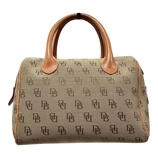 Handbag Designer By Dooney And Bourke In Tan, Size:Large