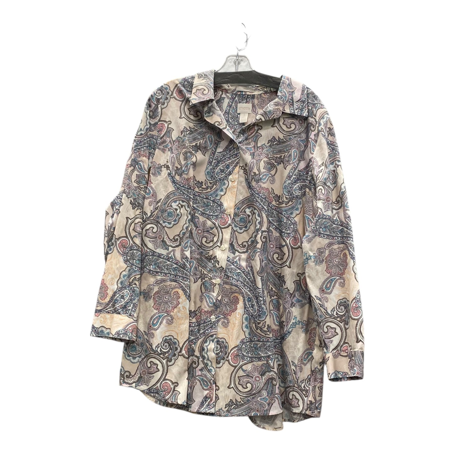 Top Ls By Chicos In Pink, Size:Xl