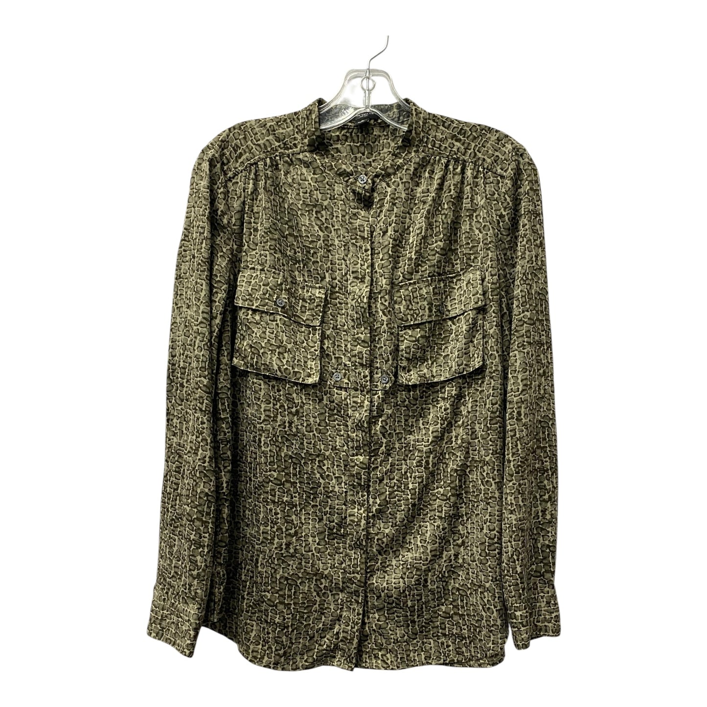 Top Ls By Ann Taylor In Green, Size:S