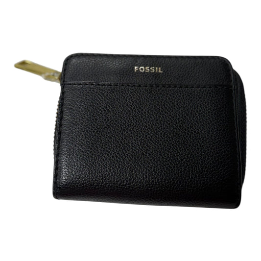 Wallet By Fossil In Black, Size:Small