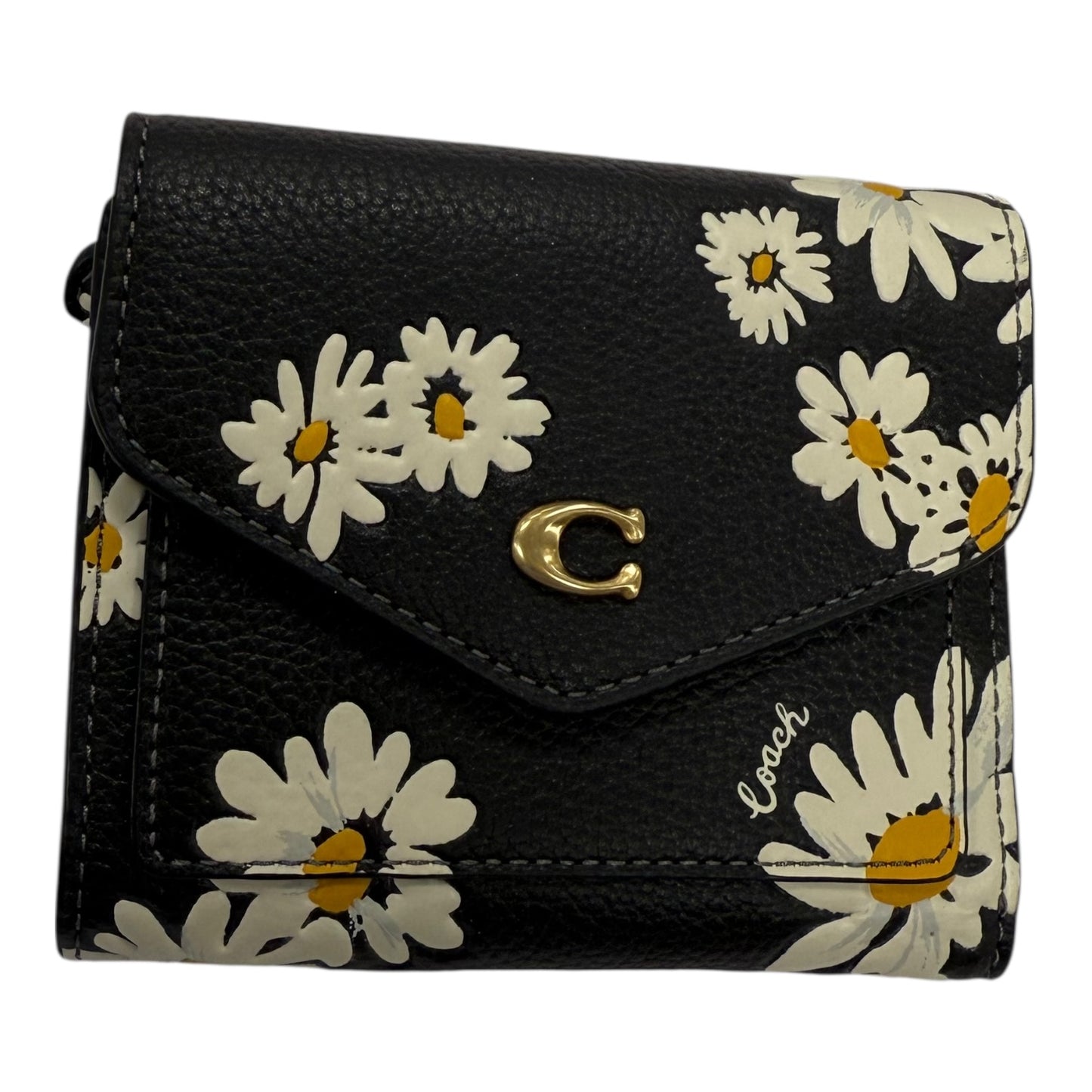 Wallet Designer By Coach In Black, Size:Medium