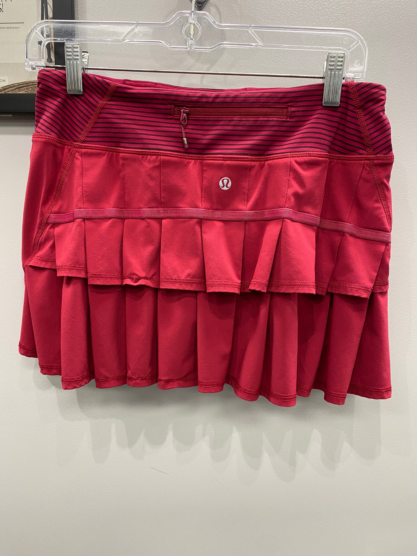 Athletic Skort By Lululemon In Pink, Size:S