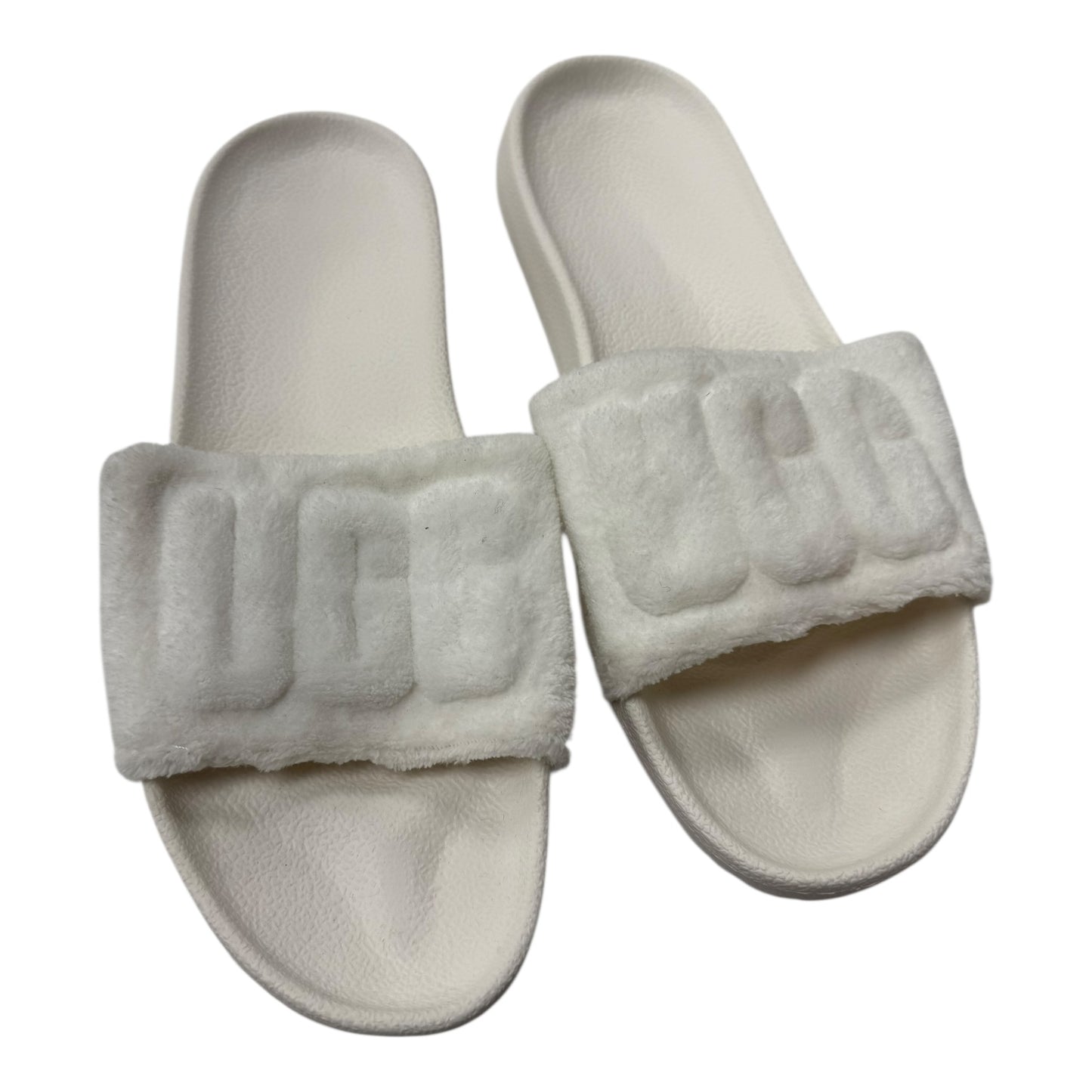 Sandals Designer By Ugg In White, Size:9