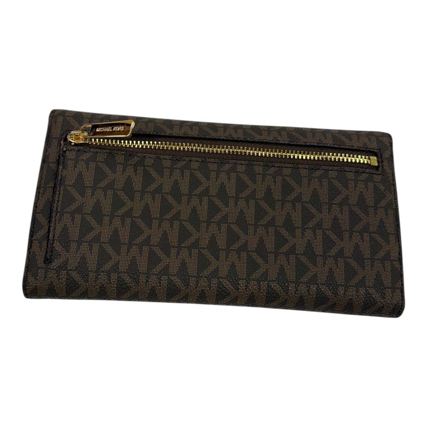 Wallet Designer By Michael Kors In Brown, Size:Medium