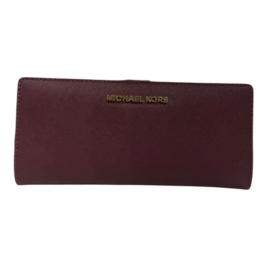 Wallet Designer By Michael Kors In Purple, Size:Medium