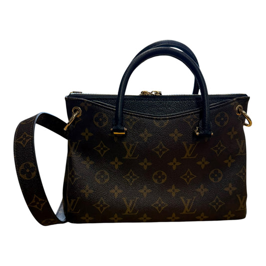 Handbag Luxury Designer By Louis Vuitton In Black, Size:Small
