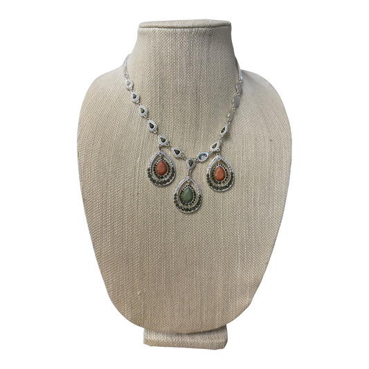 Necklace Other By Cme In Silver