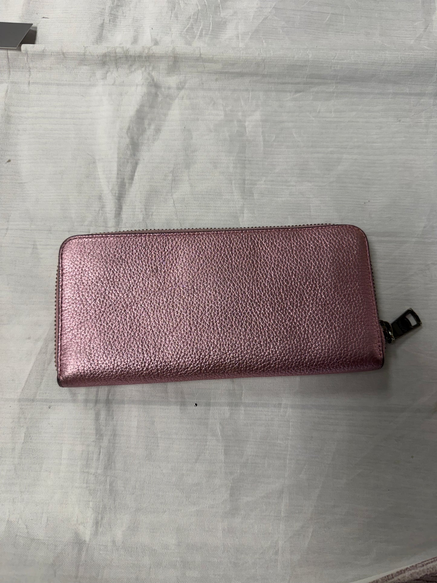 Wallet Designer By Coach In Pink, Size:Large