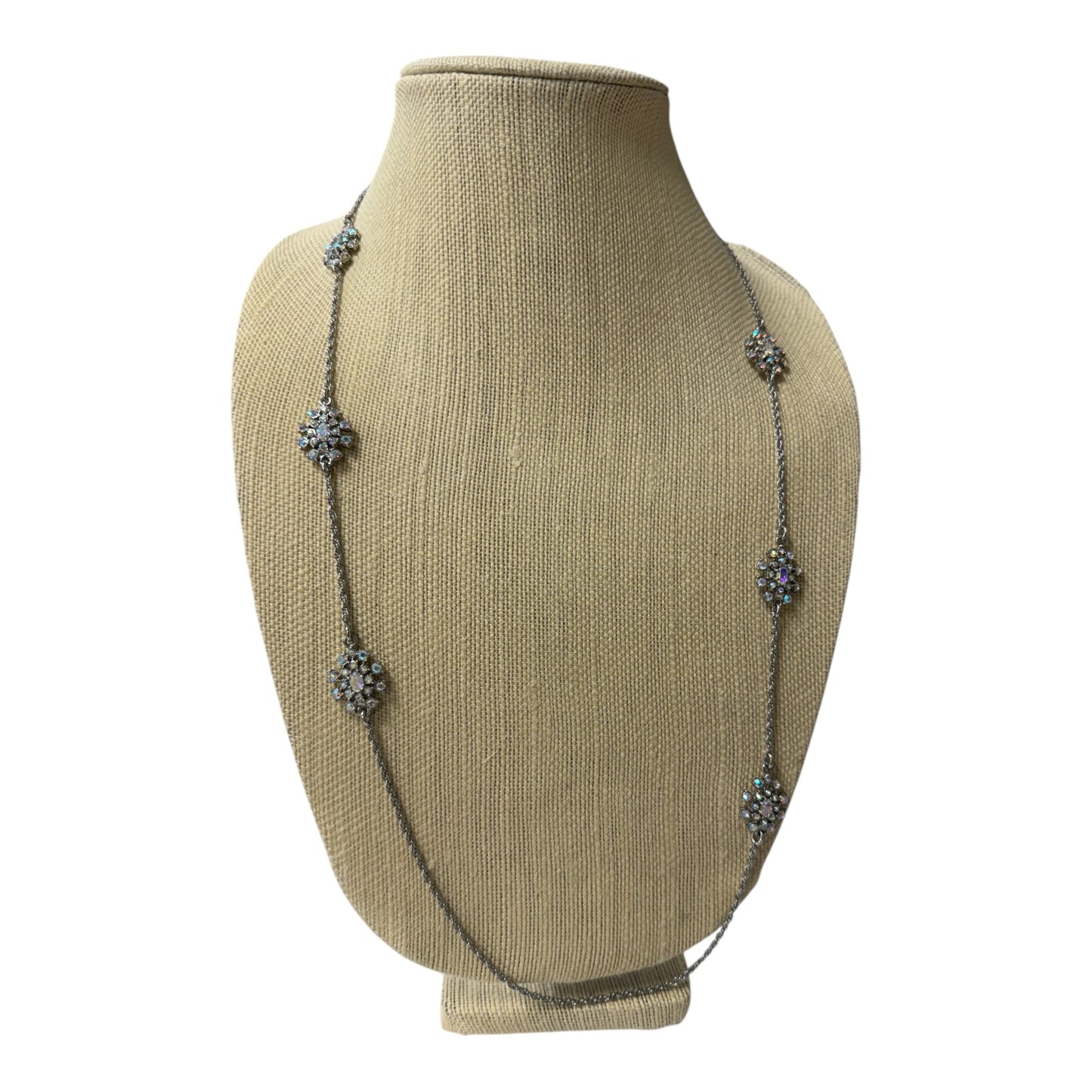 Necklace Statement By Ann Taylor In Silver