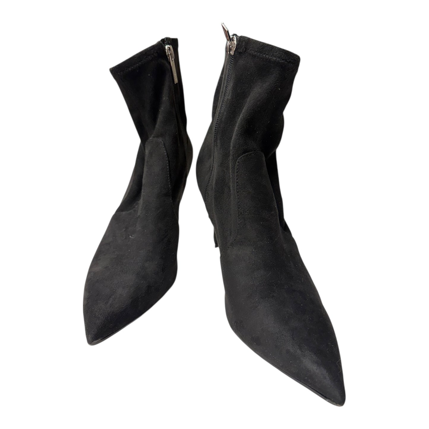 Boots Ankle Heels By Unisa In Black, Size:8.5