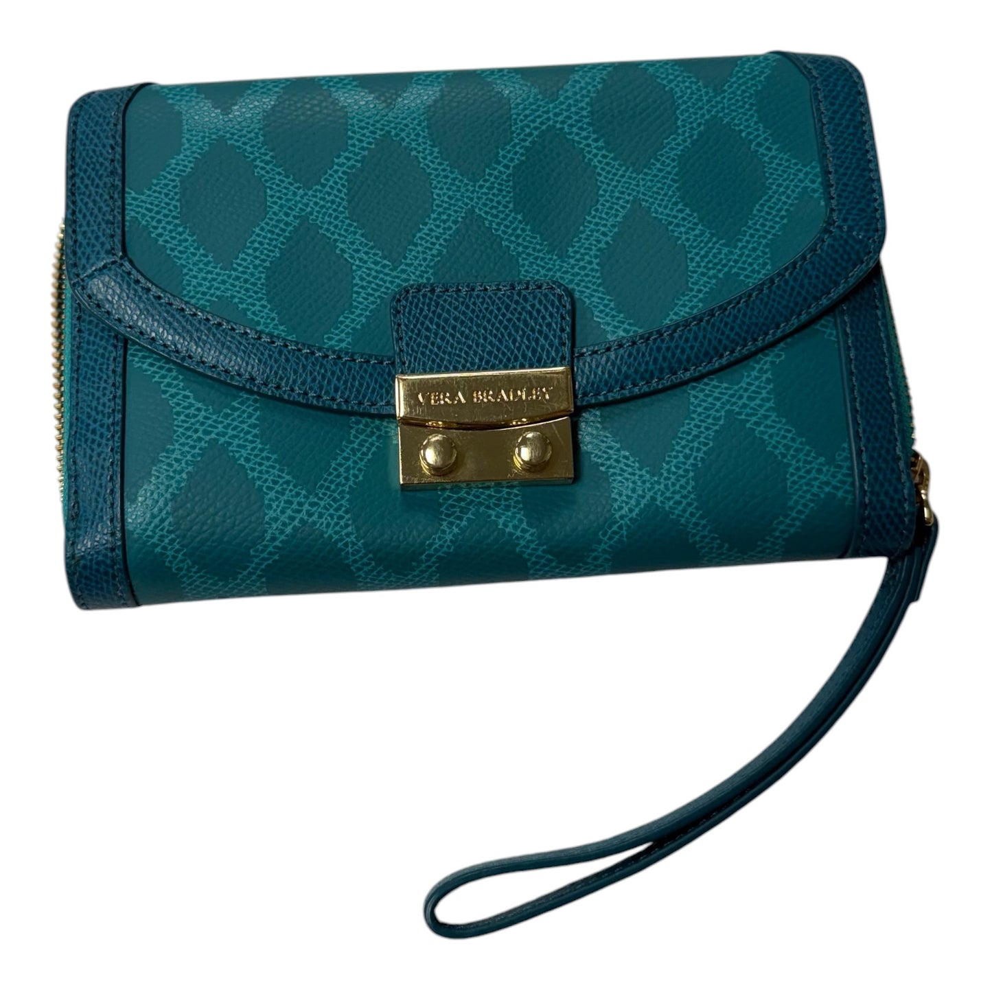 Wristlet By Vera Bradley In Green, Size:Large