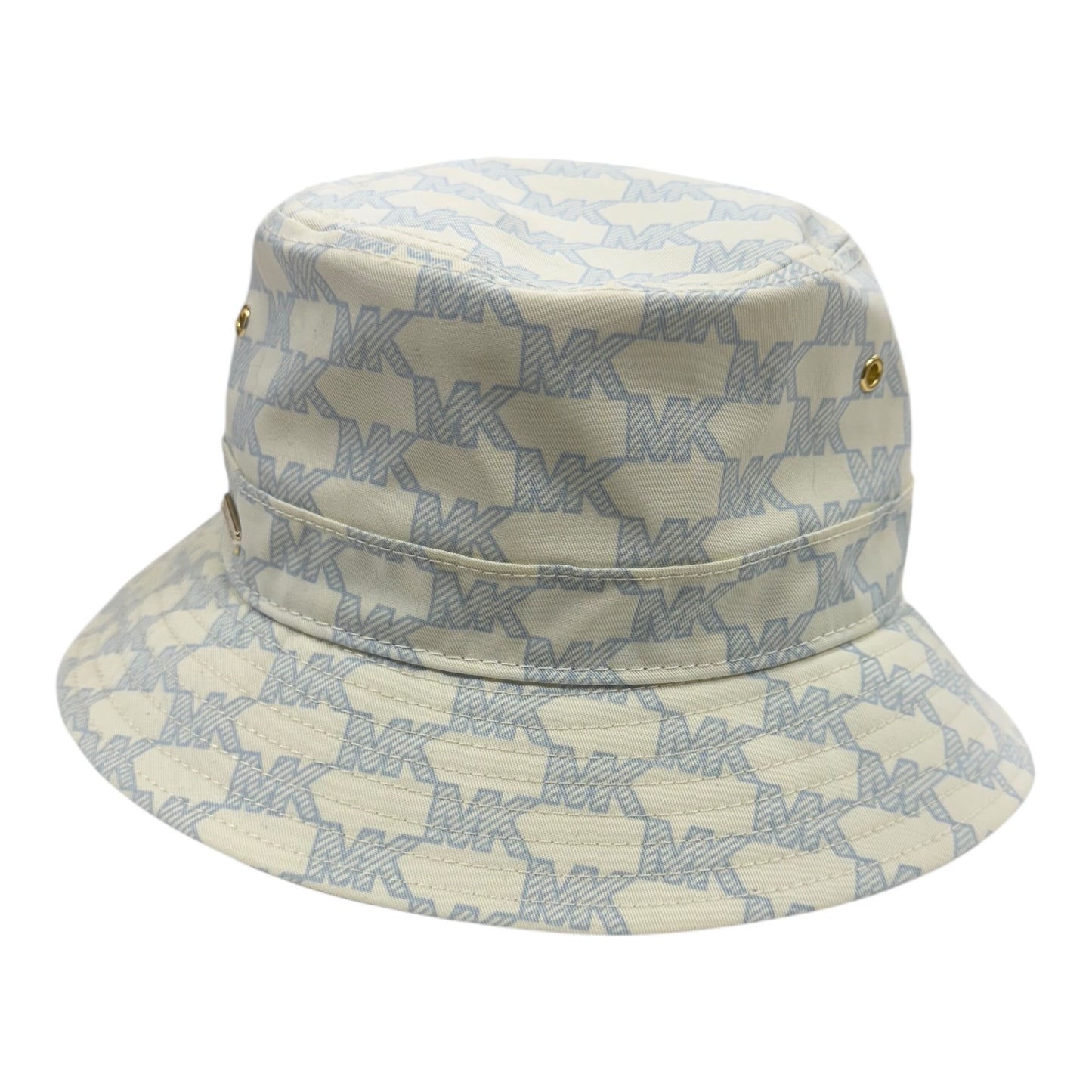 Hat Bucket By Michael By Michael Kors In Blue & Cream