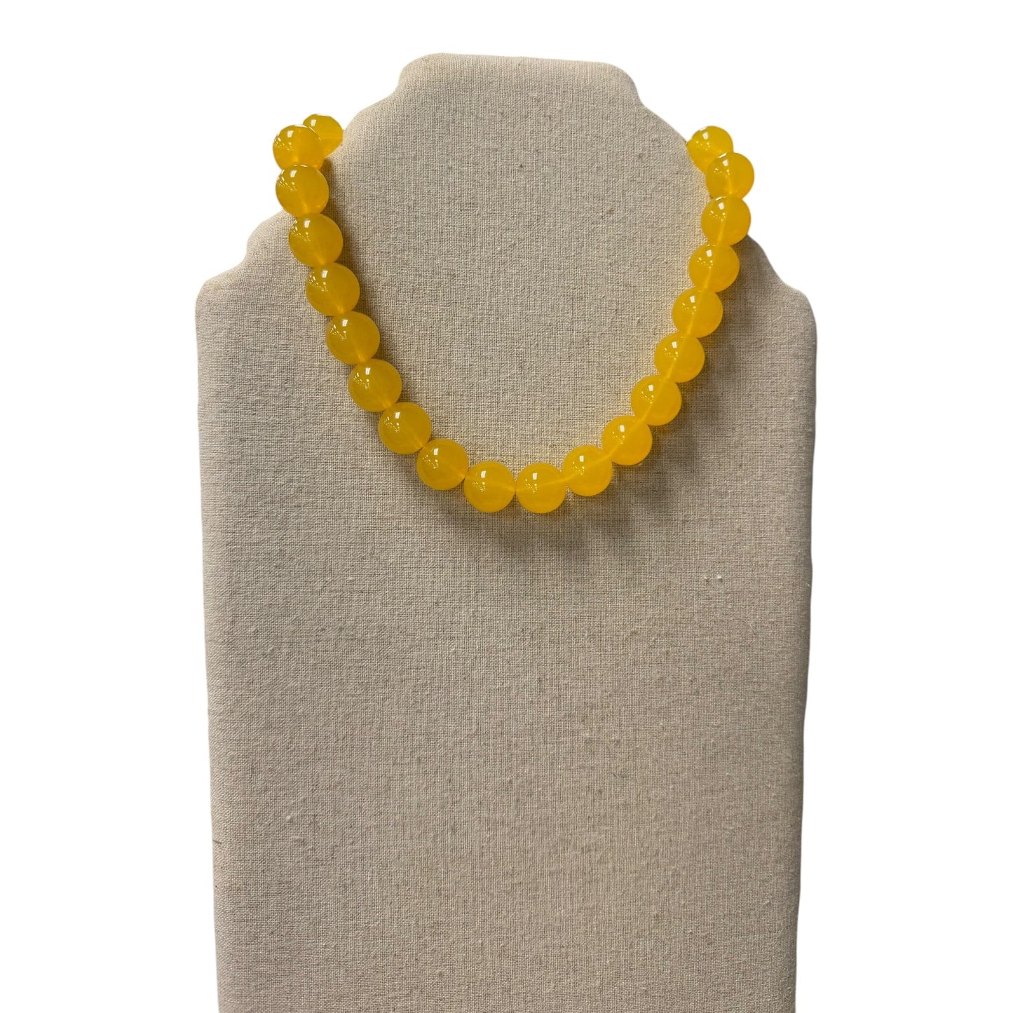 Necklace Statement By Cme In Yellow