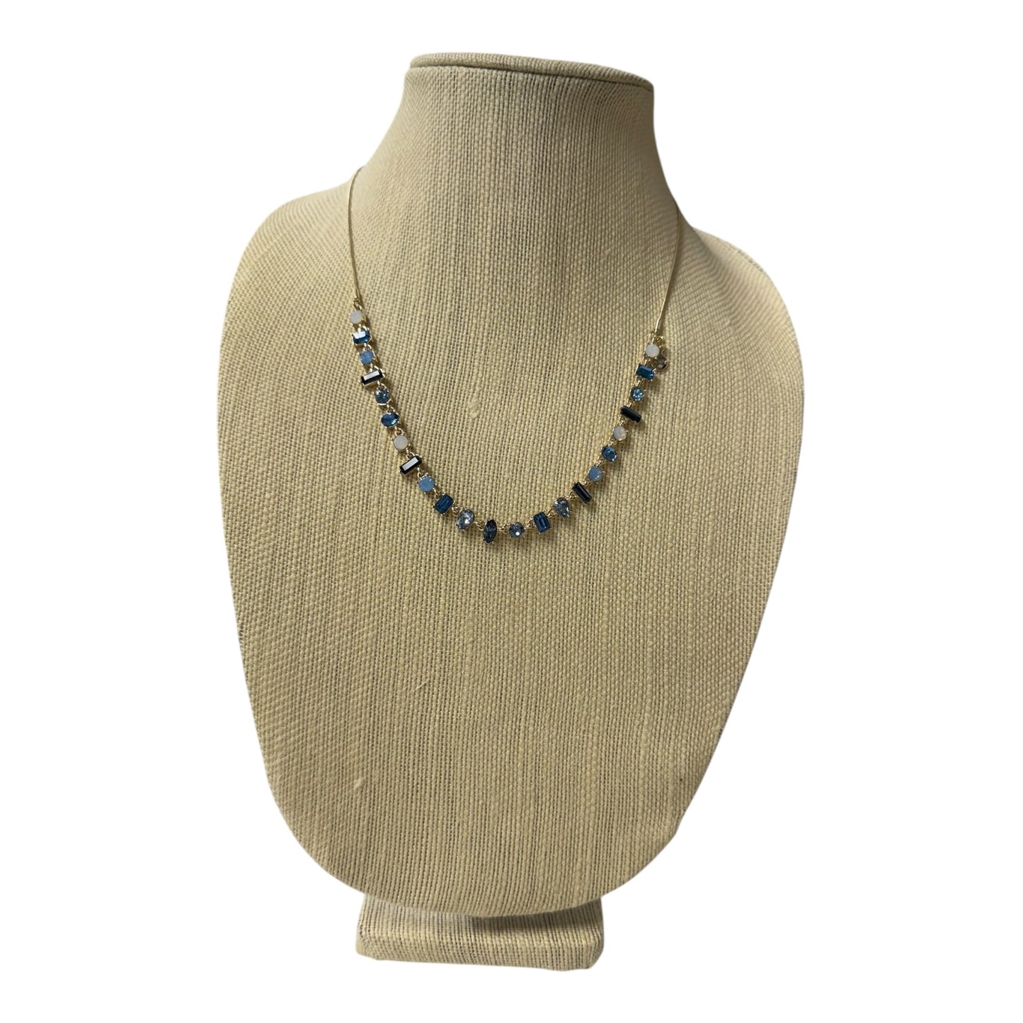 Necklace Statement By Loft In Blue