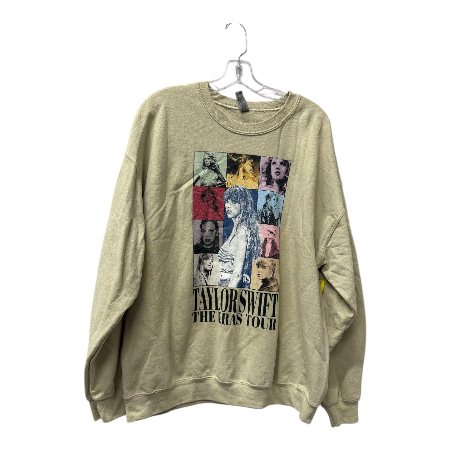 Sweatshirt Crewneck By Gildan In Tan, Size:Xl